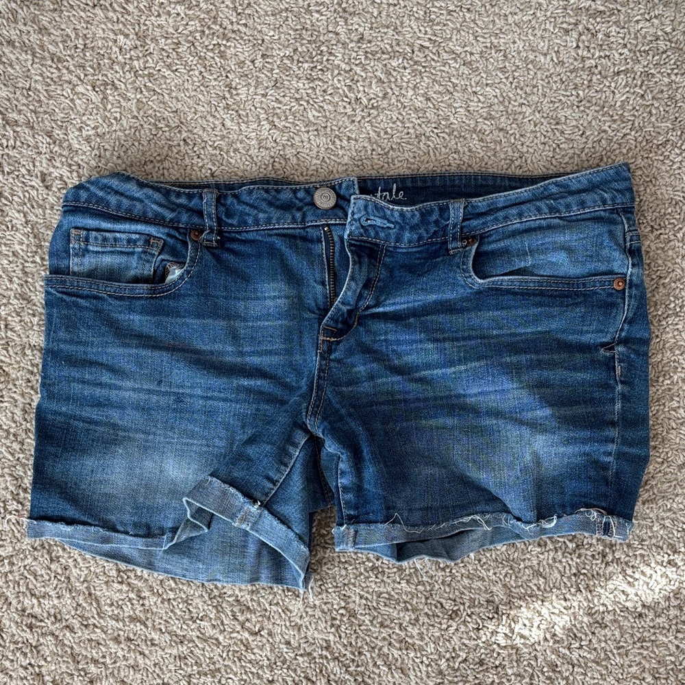 Aeropostale Indigo Jean Shorts
